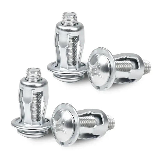 Button Rivet Locking Nuts Set - Heavy-Duty