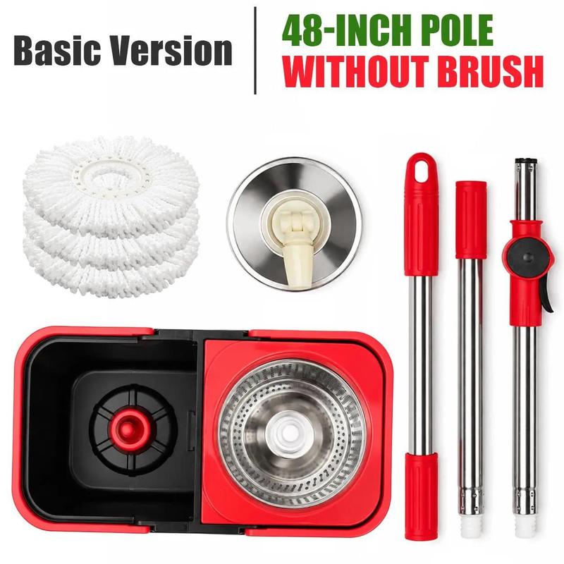 Spin Mop and Bucket Set, 360° Spin Mopping Cleaning Supplies