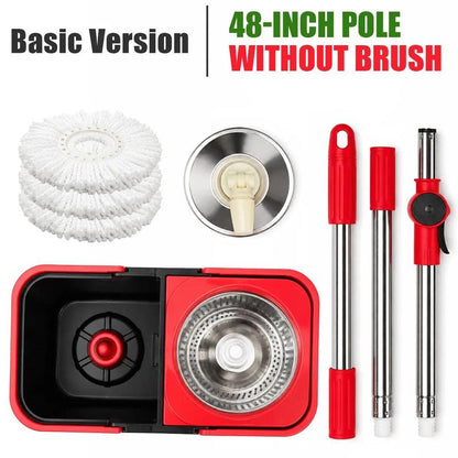 Spin Mop and Bucket Set, 360° Spin Mopping Cleaning Supplies